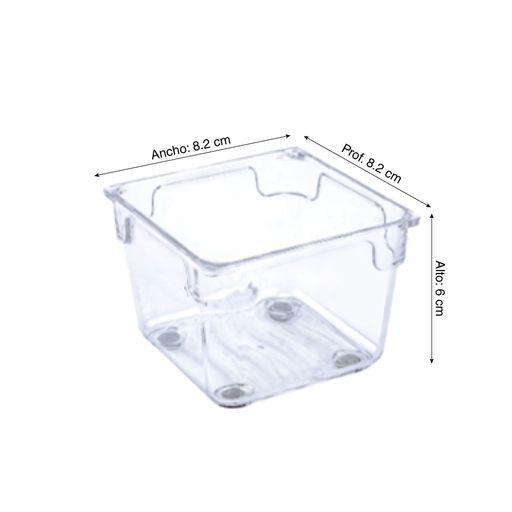Caja Organizadora VIVA HOME Transparente Rectangular 50L - Promart