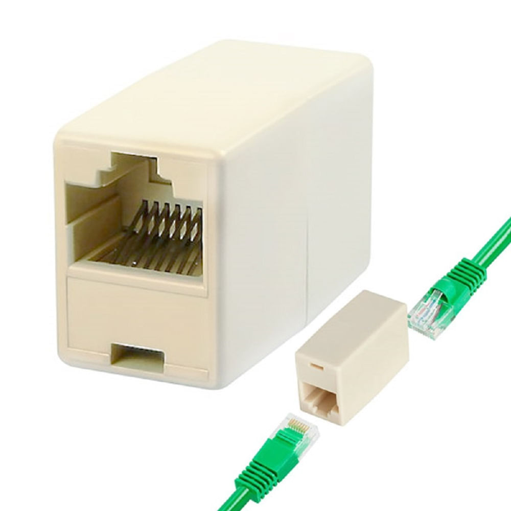 Adaptador Union / Empalme de Red RJ45 Hembras - Pack x 10und | plazaVea ...
