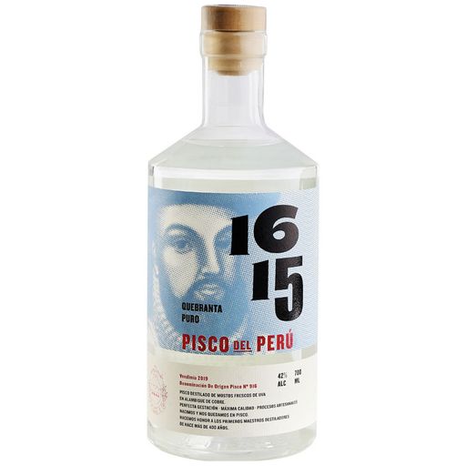 Pisco 1615 Quebranta Botella 700ml