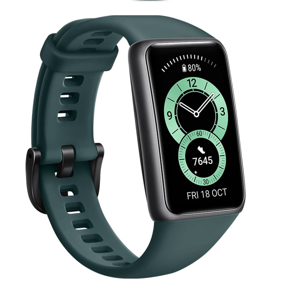 Huawei band 6 forest green обзор