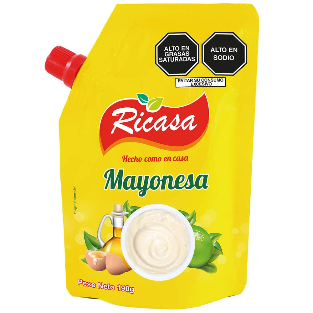 Mayonesa RICASA Doypack 190g