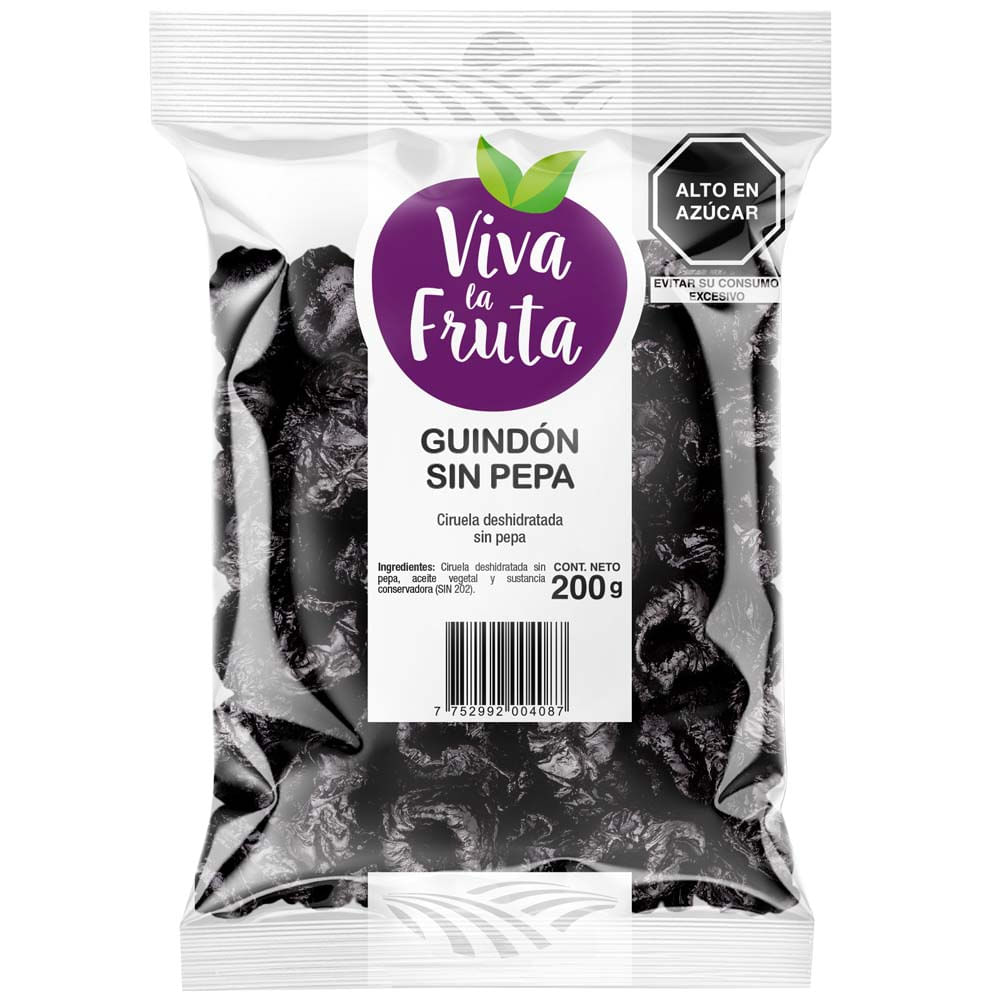 Guindón sin Pepa VIVA LA FRUTA Bolsa 200g