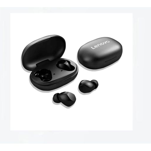 Audifono Bluetooth Lenovo TC02 Tws Inalambrico Negro plazaVea