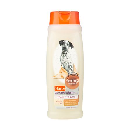 Shampoo Para Perros Hartz Avena Frasco 532ml Supermercado