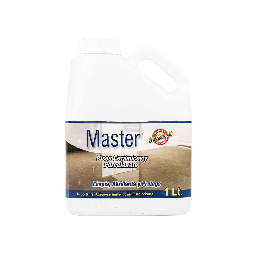 Limpiador Líquido Multiuso MASTER Pisos Cerámicos y Porcelana Botella ...