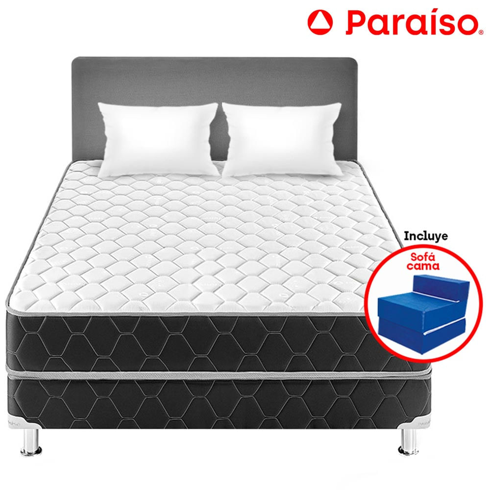 Dormitorio + Sofa Cama PARAISO Lifestyle 2 Plazas plazaVea Supermercado