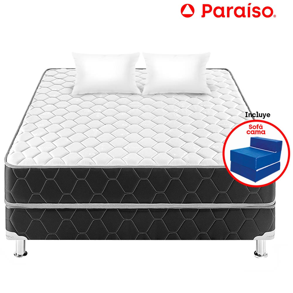 Cama + Sofa Cama PARAISO Lifestyle 2 Plazas plazaVea Supermercado