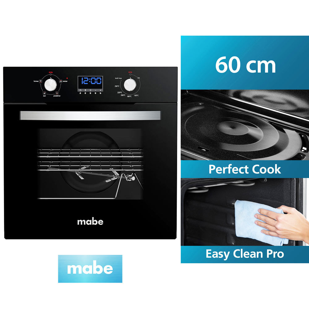 Horno Eléctrico MABE HM6045EYI0 Negro | plazaVea - Supermercado
