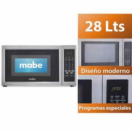 Microondas MABE 28L HMM28PSX Inox | plazaVea - Supermercado