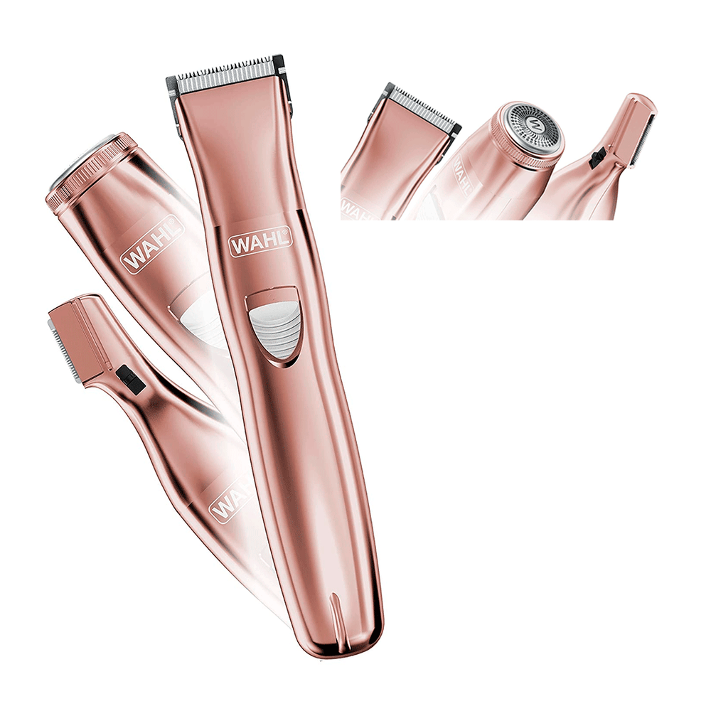 Kit de Afeitar Mujer con 3 cabezales WAHL 98652901 ROSADO plazaVea