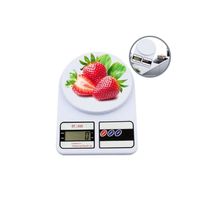 Balanza Gramera Digital de Cocina hasta 10kg