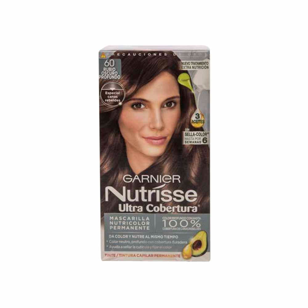 Tinte para Cabello GARNIER Nutrisse 60 Rubio Oscuro 