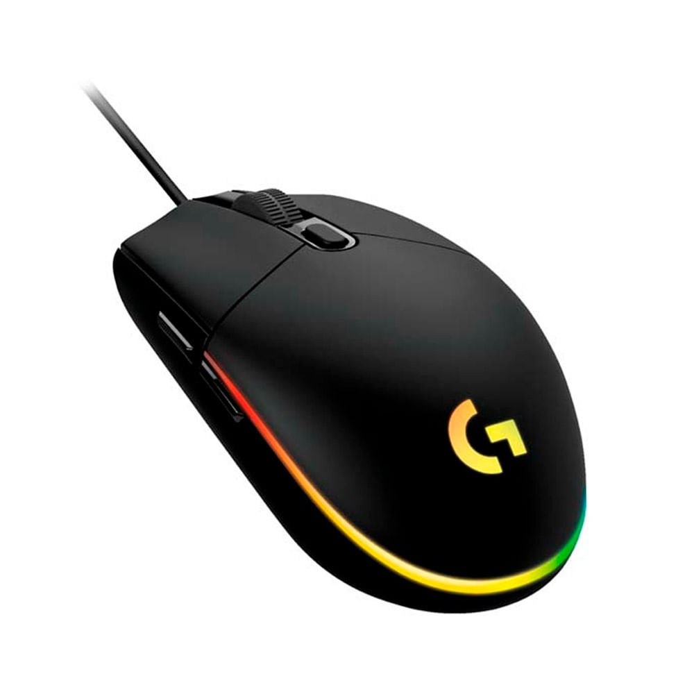 Mouse Logitech G203 Lightsync Optical Black