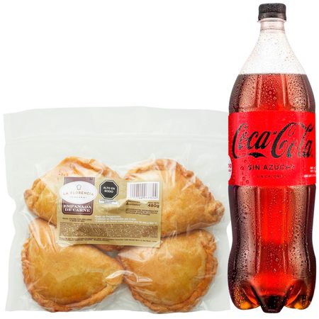 pack-empanada-de-carne-paquete-4un-gaseosa-coca-cola-sin-azucar-botella-1.5l