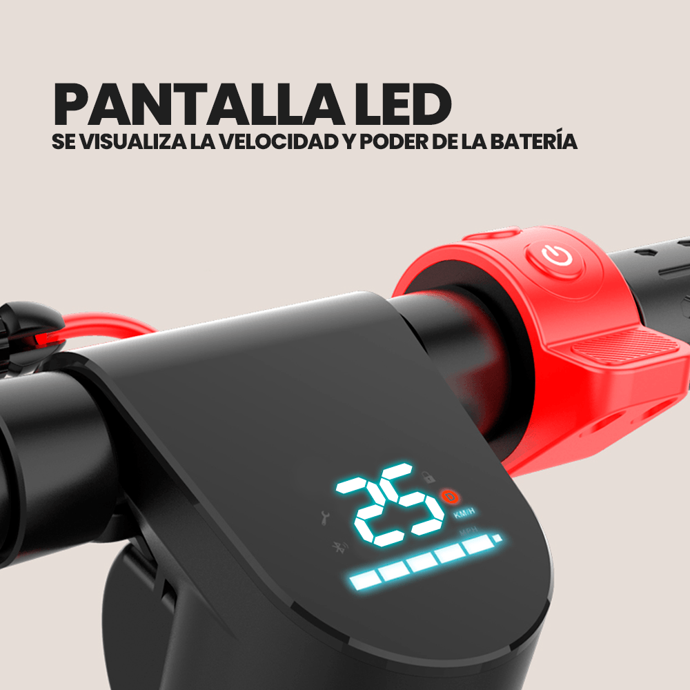 Scooter Eléctrico Hx X8 Motor 350W + Casco Protector plazaVea