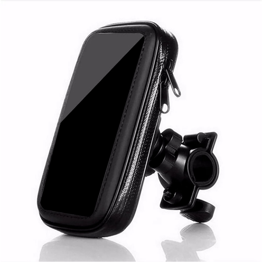 Funda S&T SH-BIWBH para Bicicleta Impermeable Para Teléfonos Inteligentes 5.5 pulgadas Negro