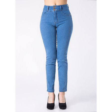 Pantalon Clasico Denim Stretch Larissa Mujer PIONIER