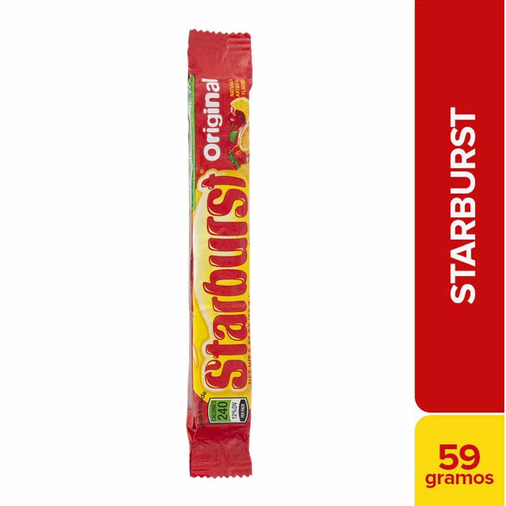 Caramelos Masticables STARBUST Sabores Surtidos Bolsa 58.7g