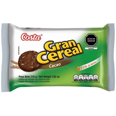 Comprar Galleta 5 cereales con choco 0 en Supermercados MAS Online