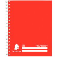 Cuaderno MINERVA Ejecutivo Cuadriculado Anillado 100 Hojas