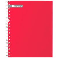 Cuaderno MINERVA Prisma Universitario Anillado Tapa Dura 180 Hojas