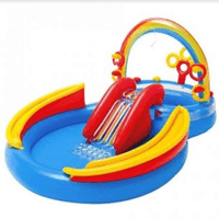 Centro de Juegos Piscina Inflable Arcoiris