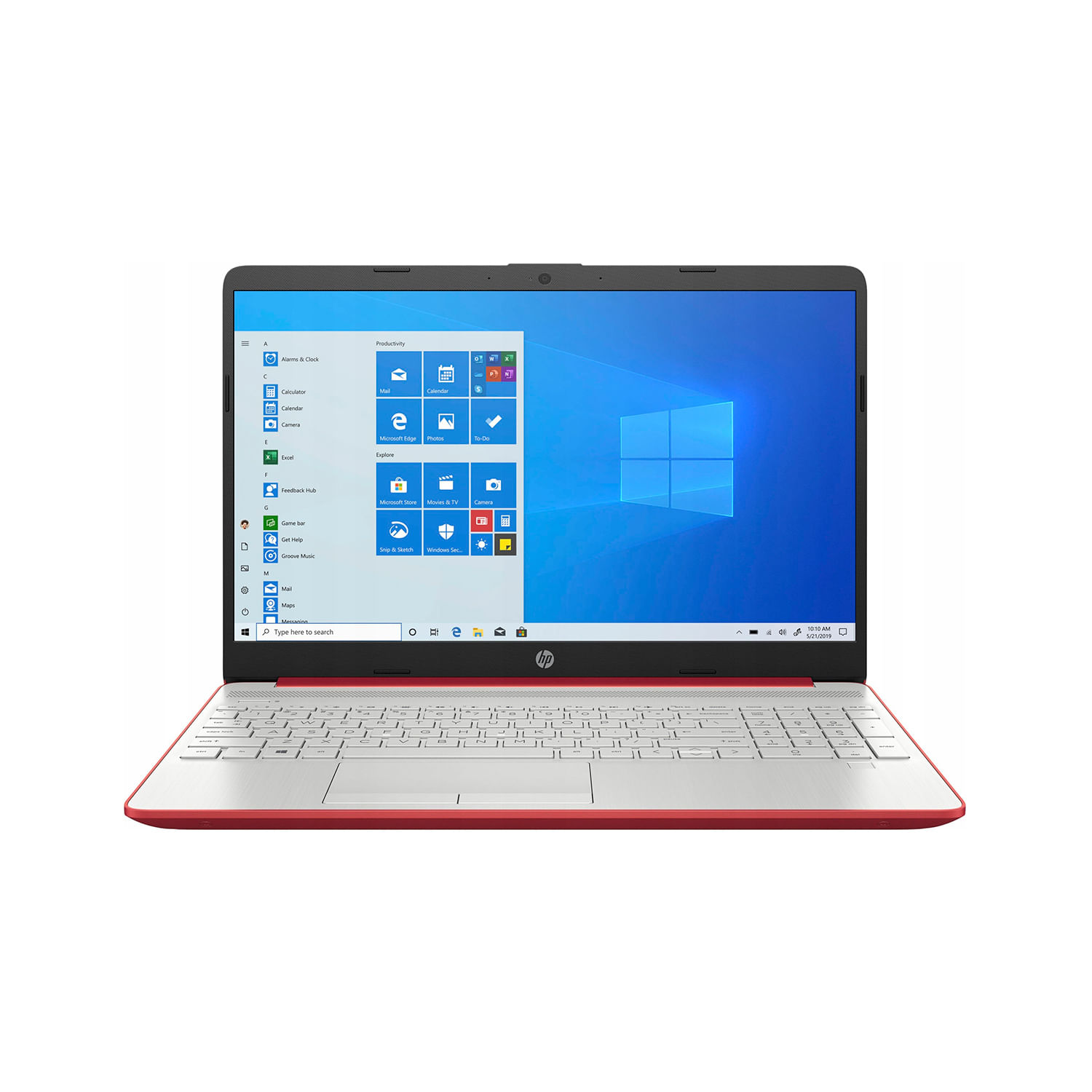 Laptop HP 15 DW0083 15.6 Pentium 4GB 128GB SSD Scarlet Red