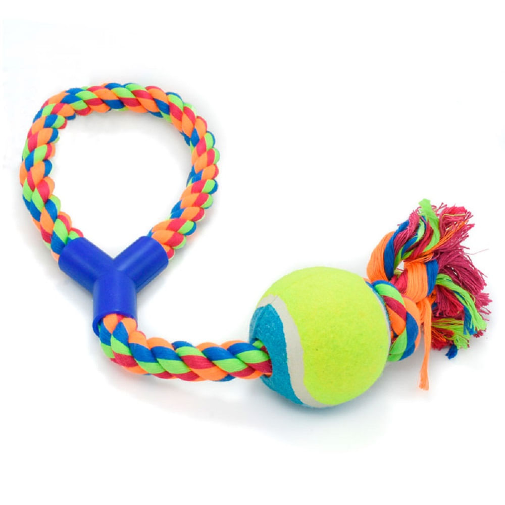 Juguete para perro pelota tipo tenis – Benito Moda para tu mascota