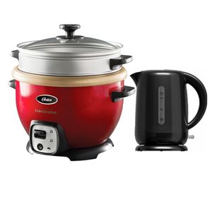 OSTER CKSTRCMS14-R-NP Red 14 Cup Rice Cooker 