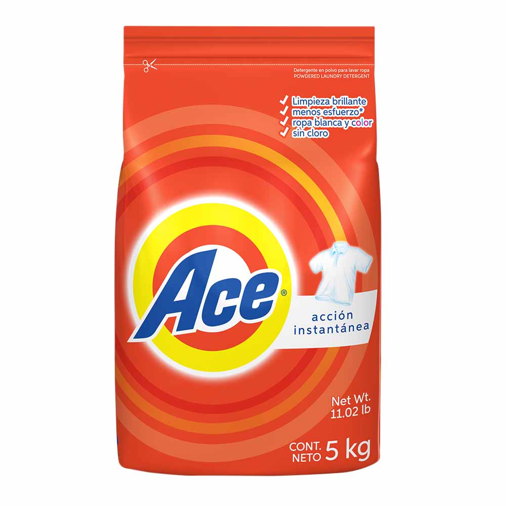 Detergentes - ACE - Plaza vea - PlazaVea - Food jabon en polvo 5 kg