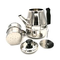 Cafetera Tradicional Gota a Gota de 800ml de Acero Inox Delider