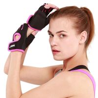 Guantes Deportivos Aolikes A-1678 Rosado Gym Ligeros