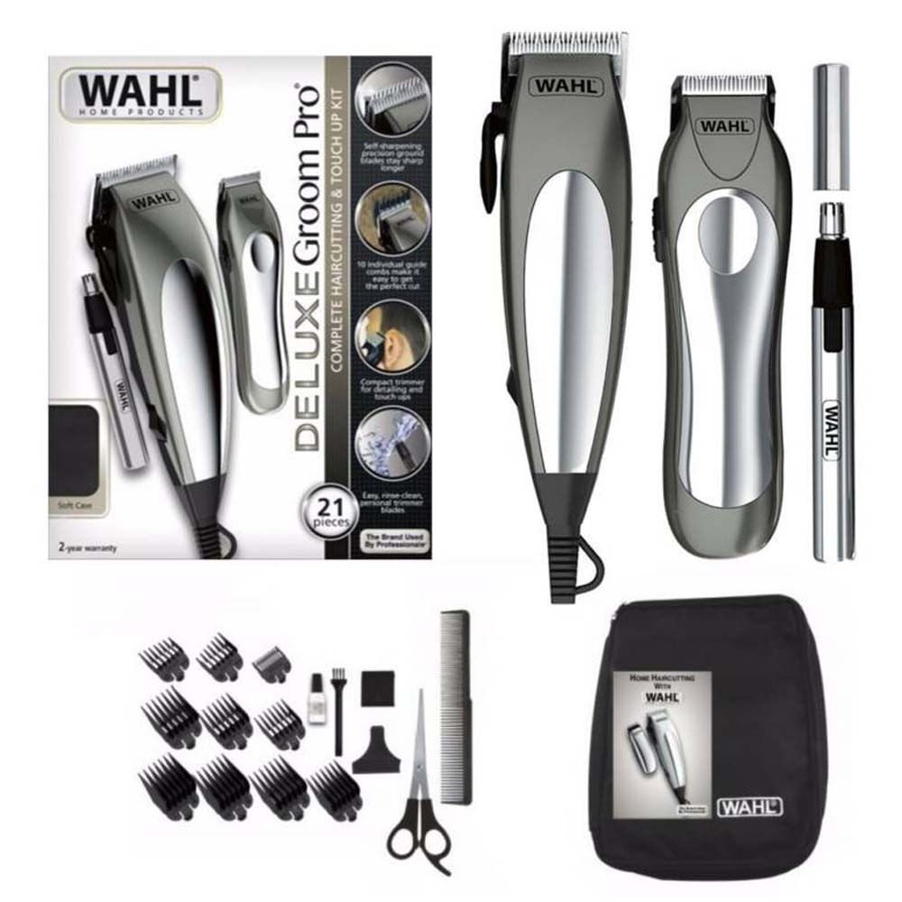 Máquina Cortadora Wahl Deluxe Groom Pro 3 en 1