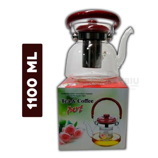 Tetera 600ml Acero Inoxidable Con Filtro Té Infusiones Agua Genérico