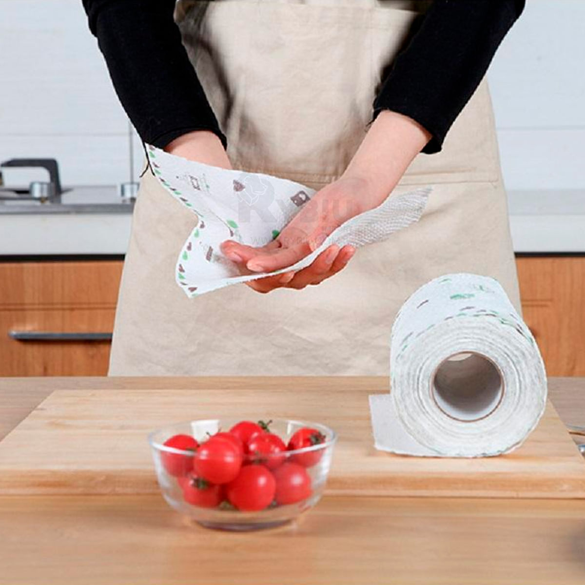 Pack 4 Toalla de papel absorbente Hogar