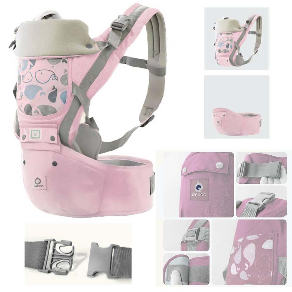 Canguro Para Bebé Ergonómico Ballena 3 en 1 RS