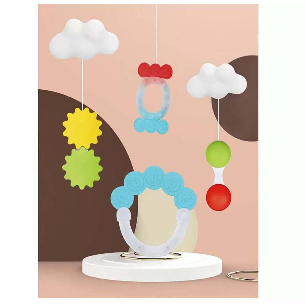 Kit Mordedor HE0152 Sonajero x 4 Piezas