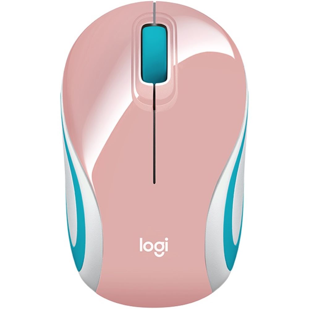 Mouse Logitech M187 Wireless Mini Radio hasta 10 metros Color Rosa