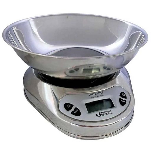 GENERICO Balanza cocina pesa digital gramera 7 kilos-blanco