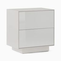 Velador Contemporáneo Zizur Blanco 61cm