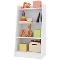 Estante Infantil Carlota 4 Repisas 53x100x36,5 cm Blanco