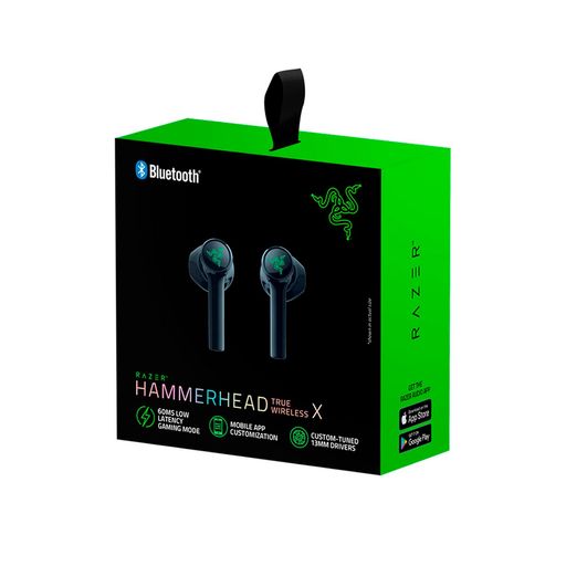 Auriculares Bluetooth Razer Hammerhead con micrófono