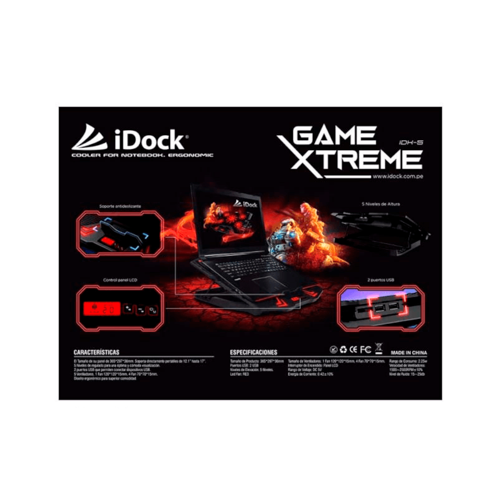 Cooler Idock Game Xtreme IDK5