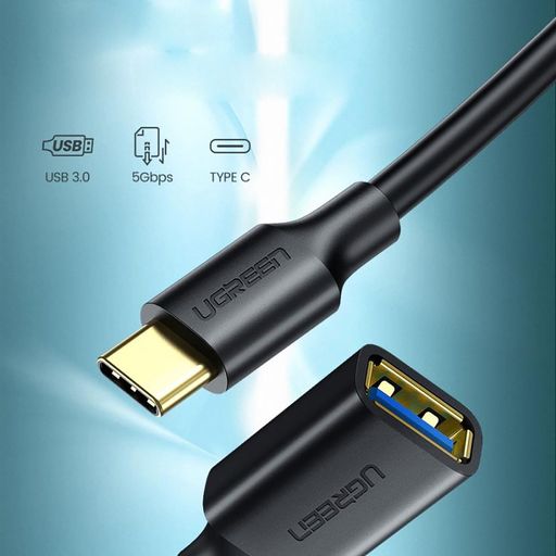 UGREEN Adaptador USB C a USB 3.0 Cable OTG USB C Cable USB Hembra a Tipo