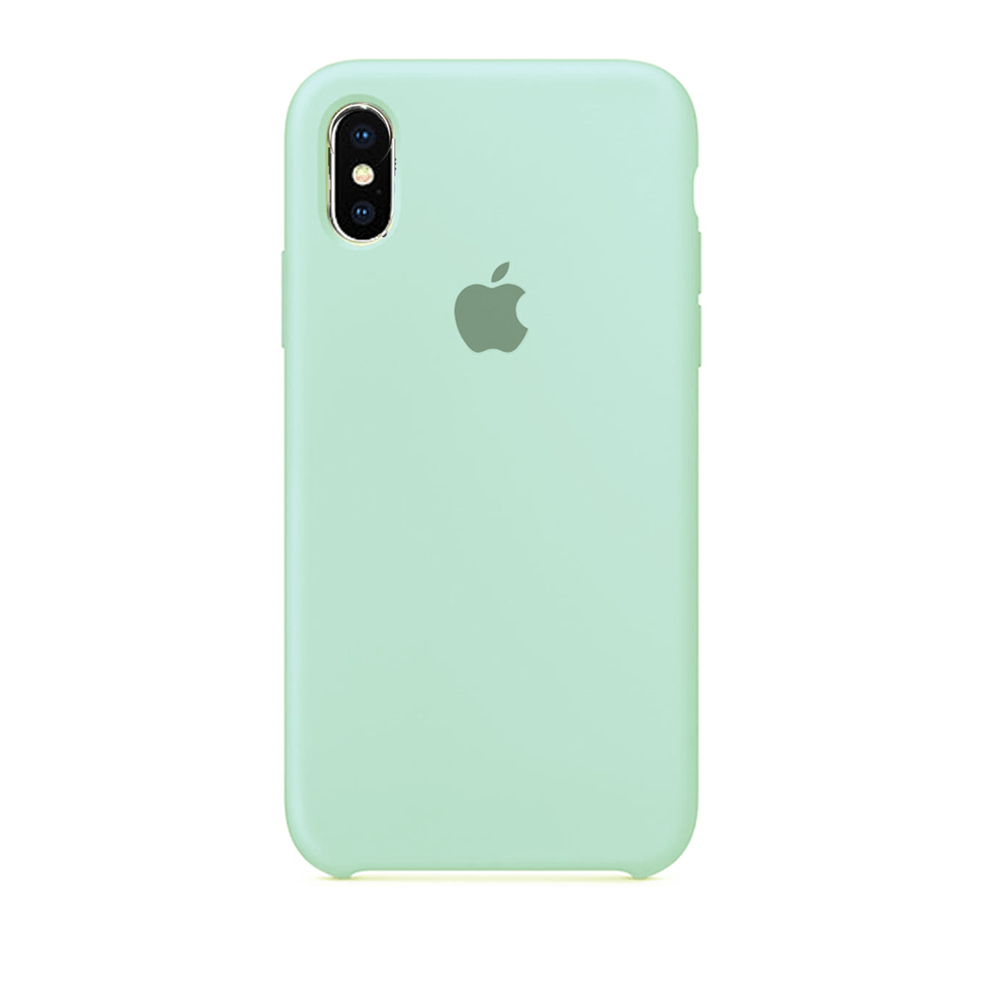 Case Carcasa Silicona Para Iphone X Xs Verde Bebe Plazavea Supermercado