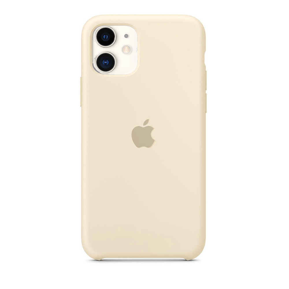 Funda De Silicona Líquida Para IPhone 14: Fina, Ligera, Antigolpes, Con Forro De Microfibra (Color Sólido)