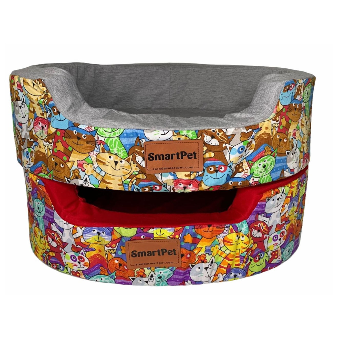 Cama Smartpet B sica Algod n Talla 4 Surtido Gatos plazaVea