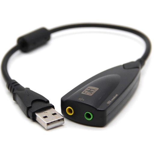 Tarjeta Sonido 7.1 USB Audio 3D Microfono Externo | Oechsle
