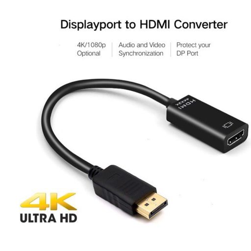 Adaptador - Convertidor Display Port A Hdmi