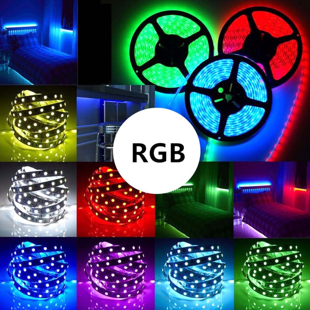 Tira de Luces Led Multicolor Tik Tok RGB 5050 5 Metros Kit | plazaVea ...